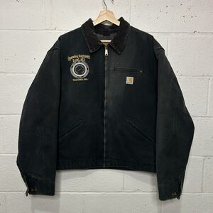 Vintage Carhartt Blanket-Lined Detroit Jacket “Black” J01 BLK